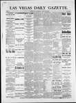 Las Vegas Daily Gazette, 05-28-1882 by J. H. Koogler