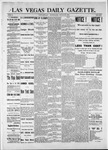 Las Vegas Daily Gazette, 07-20-1882 by J. H. Koogler