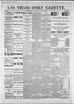 Las Vegas Daily Gazette, 07-22-1882 by J. H. Koogler