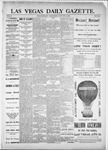 Las Vegas Daily Gazette, 08-02-1882 by J. H. Koogler