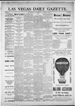 Las Vegas Daily Gazette, 08-03-1882 by J. H. Koogler