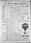 Las Vegas Daily Gazette, 08-04-1882 by J. H. Koogler