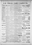 Las Vegas Daily Gazette, 08-25-1882 by J. H. Koogler