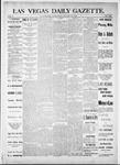 Las Vegas Daily Gazette, 08-26-1882 by J. H. Koogler