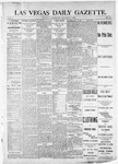 Las Vegas Daily Gazette, 10-01-1882 by J. H. Koogler