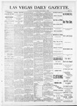 Las Vegas Daily Gazette, 10-06-1882 by J. H. Koogler