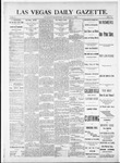 Las Vegas Daily Gazette, 10-08-1882 by J. H. Koogler