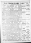 Las Vegas Daily Gazette, 10-12-1882 by J. H. Koogler