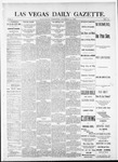 Las Vegas Daily Gazette, 10-14-1882 by J. H. Koogler