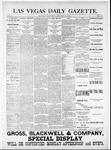 Las Vegas Daily Gazette, 10-22-1882 by J. H. Koogler
