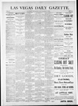 Las Vegas Daily Gazette, 11-05-1882 by J. H. Koogler