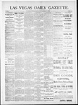 Las Vegas Daily Gazette, 11-07-1882 by J. H. Koogler