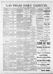 Las Vegas Daily Gazette, 11-10-1882 by J. H. Koogler