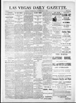 Las Vegas Daily Gazette, 11-17-1882 by J. H. Koogler