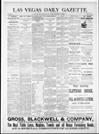 Las Vegas Daily Gazette, 11-18-1882 by J. H. Koogler
