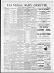 Las Vegas Daily Gazette, 11-19-1882 by J. H. Koogler