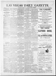 Las Vegas Daily Gazette, 11-21-1882 by J. H. Koogler