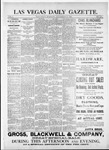 Las Vegas Daily Gazette, 11-25-1882 by J. H. Koogler