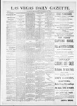 Las Vegas Daily Gazette, 11-28-1882 by J. H. Koogler