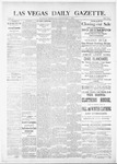 Las Vegas Daily Gazette, 12-03-1882 by J. H. Koogler