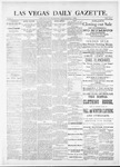 Las Vegas Daily Gazette, 12-07-1882 by J. H. Koogler