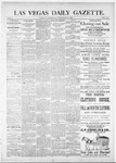 Las Vegas Daily Gazette, 12-08-1882 by J. H. Koogler