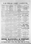 Las Vegas Daily Gazette, 12-09-1882 by J. H. Koogler
