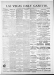 Las Vegas Daily Gazette, 12-10-1882 by J. H. Koogler
