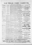 Las Vegas Daily Gazette, 12-15-1882 by J. H. Koogler
