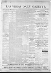Las Vegas Daily Gazette, 01-04-1883 by J. H. Koogler