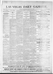 Las Vegas Daily Gazette, 01-05-1883 by J. H. Koogler