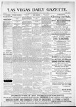 Las Vegas Daily Gazette, 01-09-1883 by J. H. Koogler