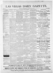Las Vegas Daily Gazette, 01-12-1883 by J. H. Koogler