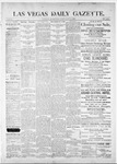 Las Vegas Daily Gazette, 01-19-1883 by J. H. Koogler