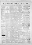 Las Vegas Daily Gazette, 01-20-1883 by J. H. Koogler