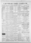 Las Vegas Daily Gazette, 01-21-1883 by J. H. Koogler
