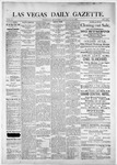 Las Vegas Daily Gazette, 01-23-1883 by J. H. Koogler