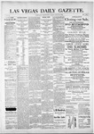 Las Vegas Daily Gazette, 01-26-1883 by J. H. Koogler