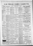 Las Vegas Daily Gazette, 02-11-1883 by J. H. Koogler