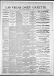 Las Vegas Daily Gazette, 03-03-1883 by J. H. Koogler