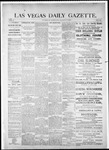 Las Vegas Daily Gazette, 03-06-1883 by J. H. Koogler