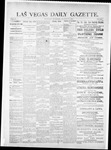 Las Vegas Daily Gazette, 03-11-1883 by J. H. Koogler