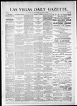 Las Vegas Daily Gazette, 03-25-1883 by J. H. Koogler