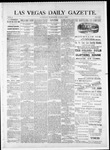 Las Vegas Daily Gazette, 04-03-1883 by J. H. Koogler
