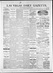 Las Vegas Daily Gazette, 04-06-1883 by J. H. Koogler