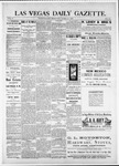 Las Vegas Daily Gazette, 04-25-1883 by J. H. Koogler