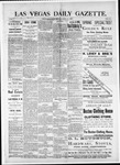 Las Vegas Daily Gazette, 04-29-1883 by J. H. Koogler