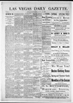 Las Vegas Daily Gazette, 05-11-1883 by J. H. Koogler