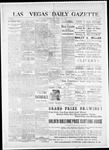 Las Vegas Daily Gazette, 06-10-1883 by J. H. Koogler