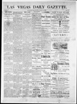 Las Vegas Daily Gazette, 07-08-1883 by J. H. Koogler